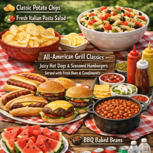 Chef Booker T Outdoor Gathering Menu